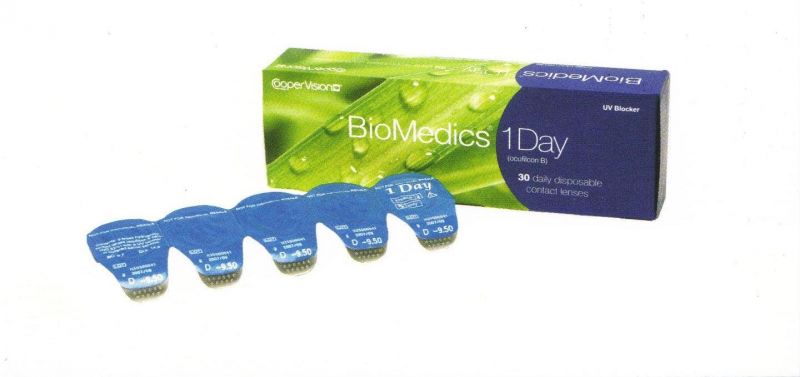 Biomedics 1 day kontaktlencse